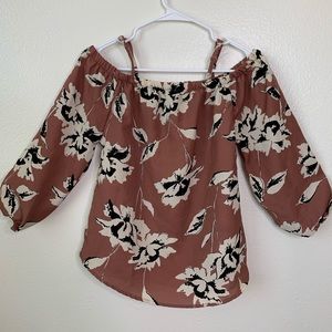 Off the shoulder Top